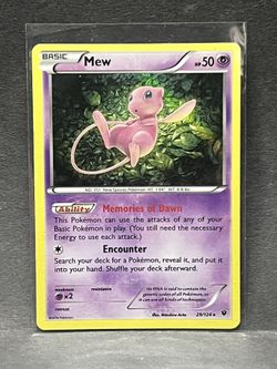 Mew 29/124 Fates Collide Reverse Holo