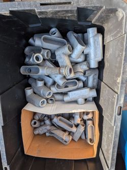 Conduit bodies 3/4", 1", 1-1/4"