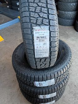265/65R18 ARISUN AT New tires and 4 llantas nuevas instaladas y balanceadas open day 7