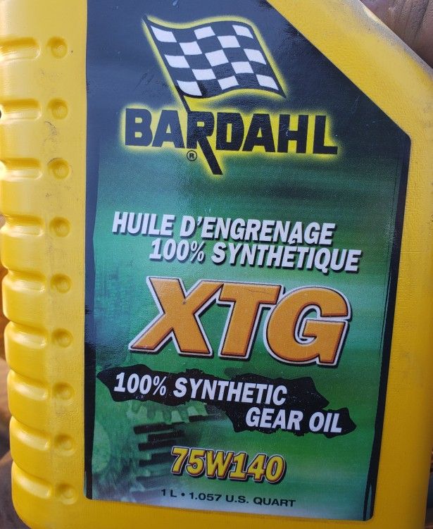 XTG Synthetic Gear Oil 75W-140