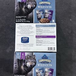 Blue wild cuts 12 packages