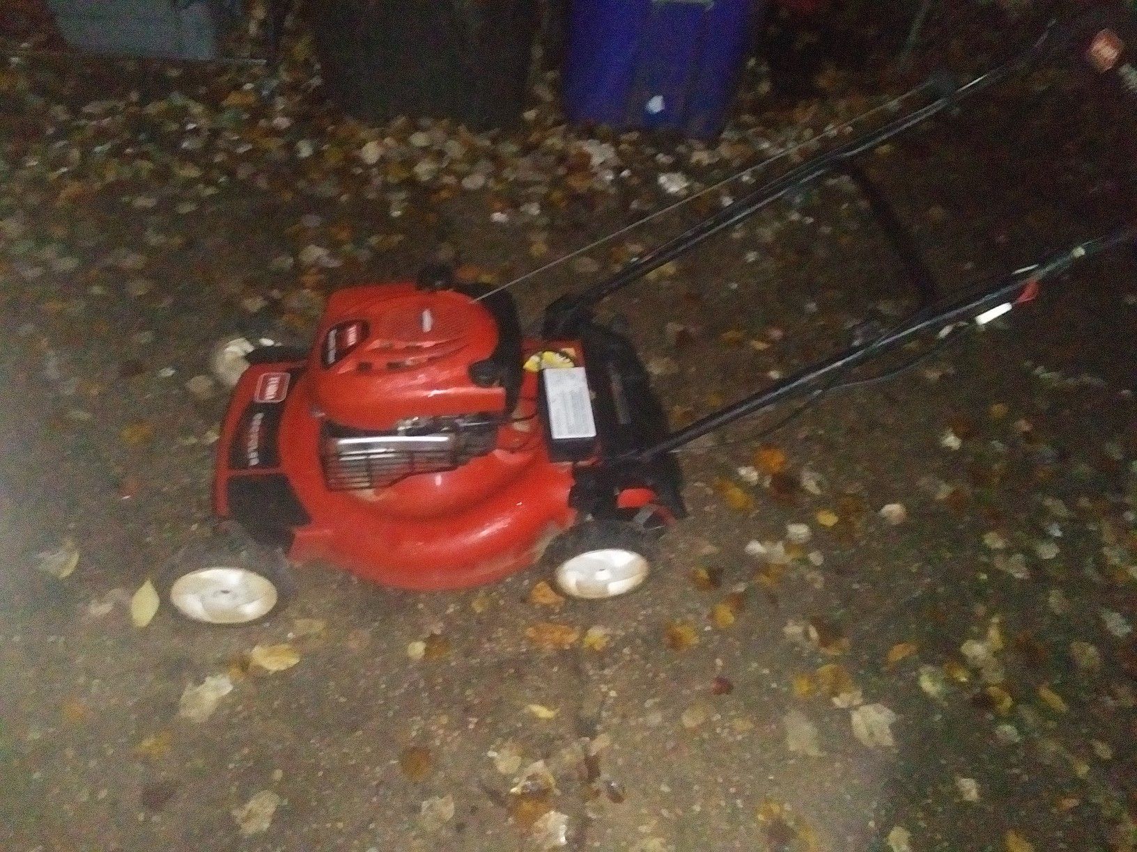 Toro self propelled lawn mower