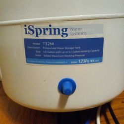 Reverse Osmosis Water Storage