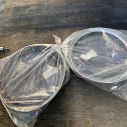 VW Beetle/ Supper Beetle Headlamp Rim Chrime Set