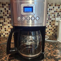 Cuisinart Coffee Maker, 14 Cup Glass Carafe, Stainless Steel