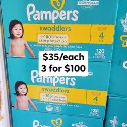 Pamper Swaddle Size 4
