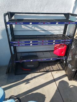 5 shelves  metal rack