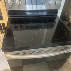 Lg Stainless Steel Electric Stove