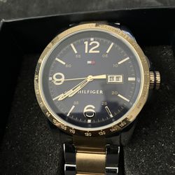 Two Tone Tommy Hilfiger Watch 
