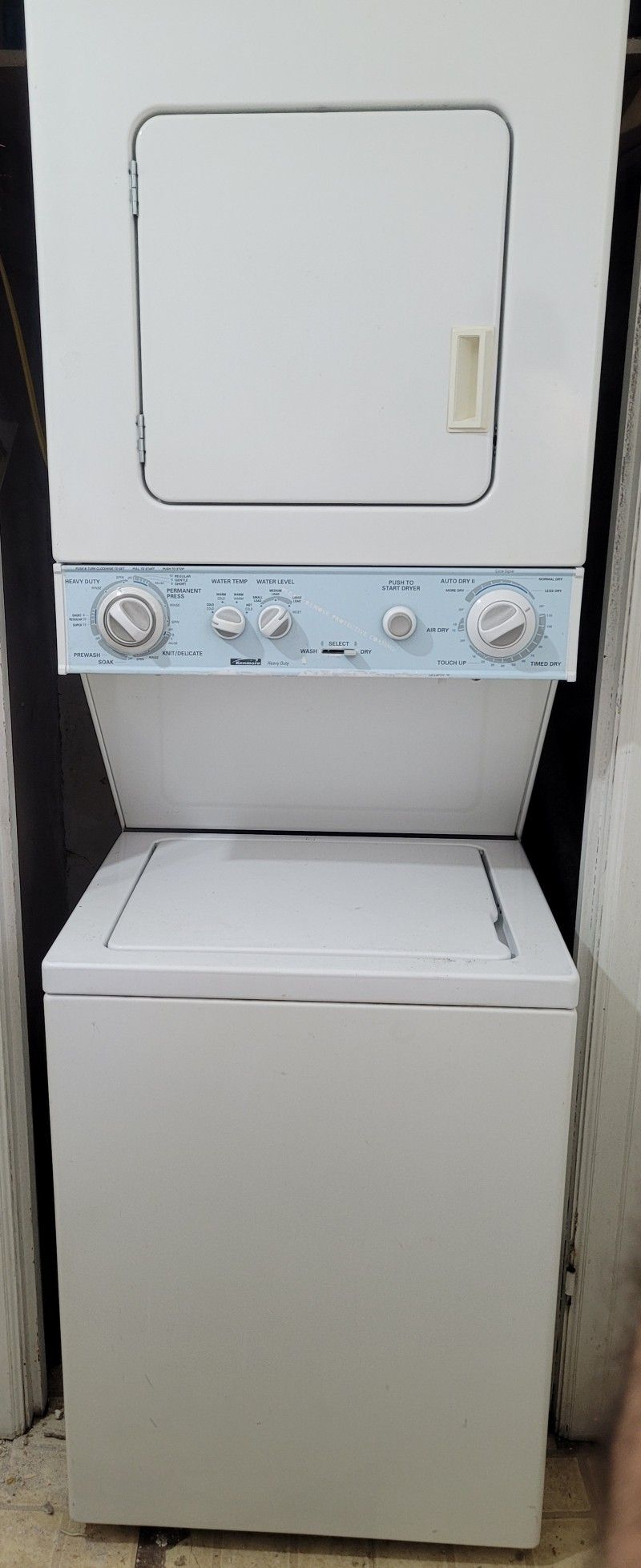 Kenmore 24" Stackable Washer And Electric 120 Volt Dryer