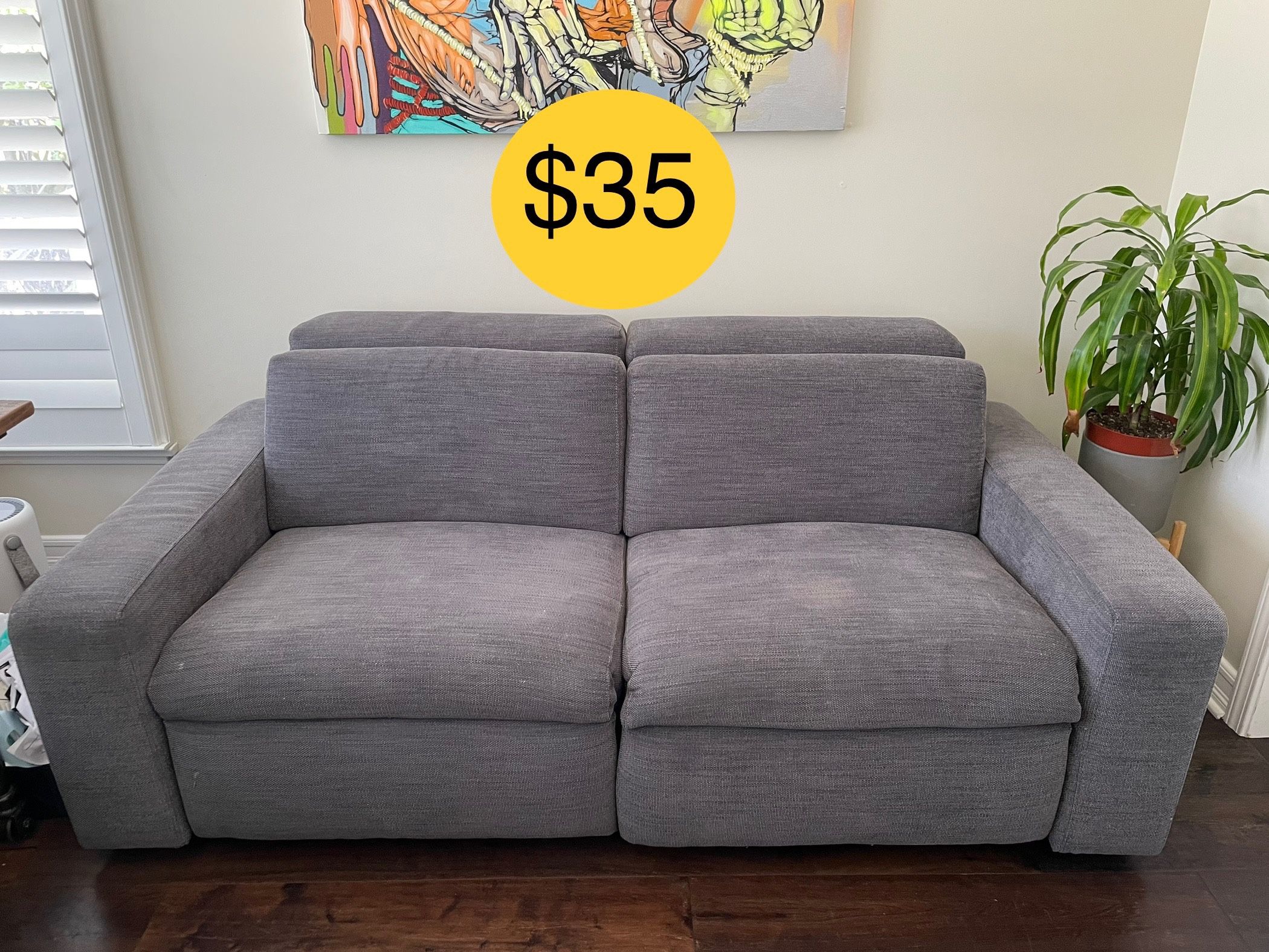 West Elm Enzo Sectional Reclining Sofa