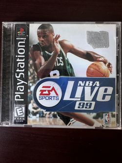EA Sports NBA Live 99 for PlayStation 1 with manual