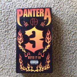 Vintage Pantera VHS tape 
