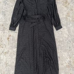 Black Long Dress Zara 