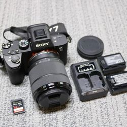 Sony A 7III With FE 4/24 - 105  G OSS Lens