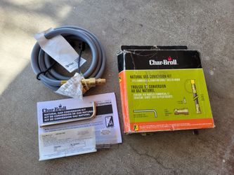 Charbroil- natural gas conversion kit...$45 FIRM PRICE_PRECIO FIJO