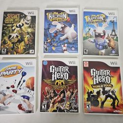Nintendo Wii Games (Prices In Description)