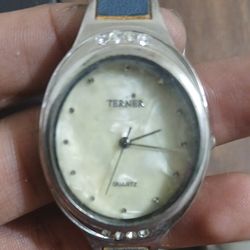 Silver Terner Quartz Analog Watch