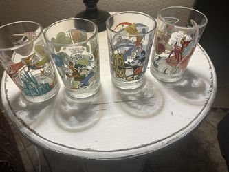 4 McDonalds Disney Glasses 100 Years Of Magic Share A Dream Come True