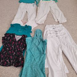 Women's Hospital Scrubs 13 Tops- 12 Pants