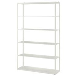 IKEA FJÄLKINGE Shelving unit white bookshelf large 