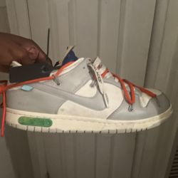 off white dunks lot 28 with box