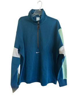 DRAKE  X  NIKE  Nocta tech fleece 1/2 Zip Pullover size Medium  Color: Teal