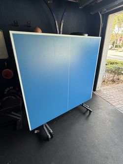 Ping pong table