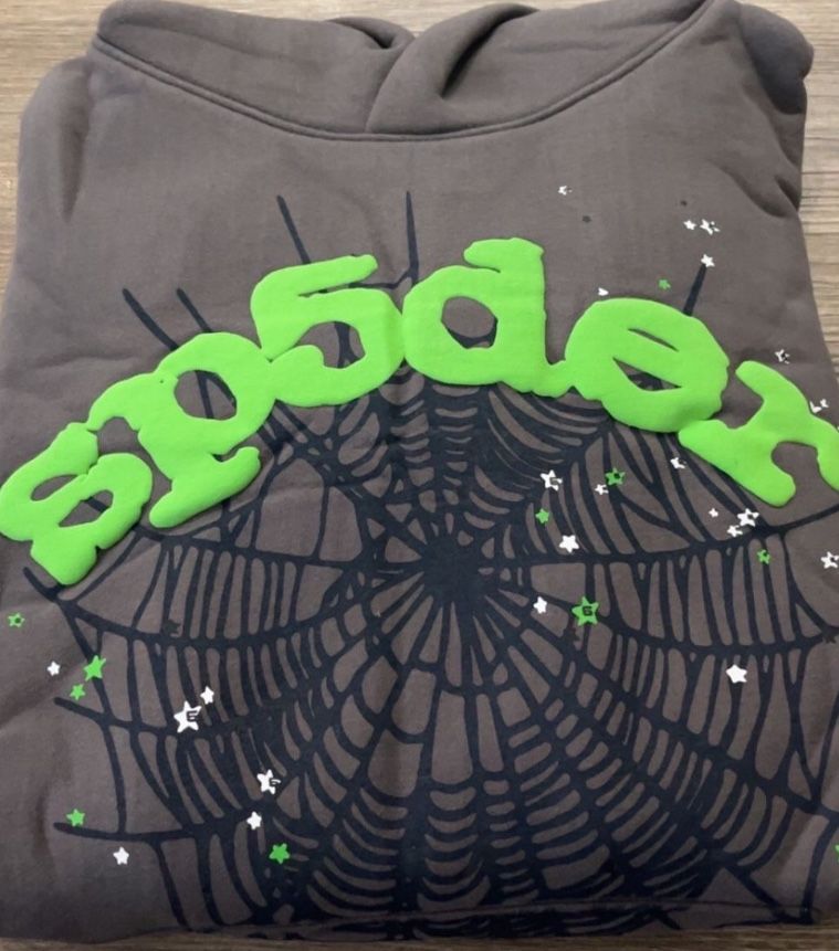 Slate Grey Spider Hoodie