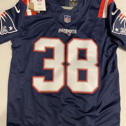 *Limited* Men’s NFL Official N.E Patriots Jersey - Stevenson