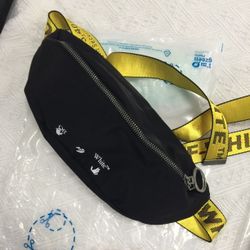 Off-White Nylon Belt Bag