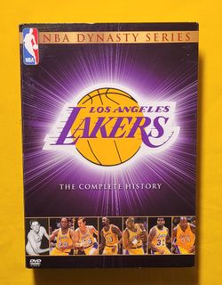 Lakers NBA Dynasty Series DVD The Complete History 