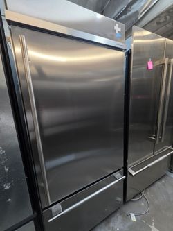 36" KITCHENAID BUILT IN BOTTOM FREEZER STAINLESS STEEL