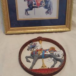 Carousel Horse Picture And Wall Art