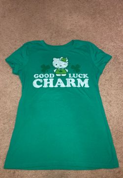 Hello kitty St Patrick’s day women’s shirt. Size small.