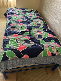 Extra Long Twin Bed Including Comforter And Sheet Set