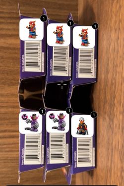 Lego Marvel Spiderman CMF Minifigures 71050