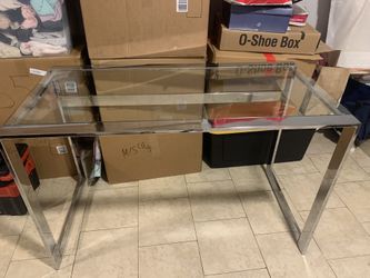 Glass Computer Desk