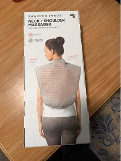 Sharper image vibrating + heating massager
