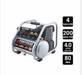 Fortress 4 Gallon 200 PSI Air Compressor