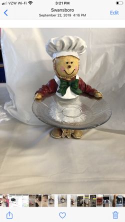 Little Baker dessert or candy dish