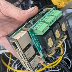 Raspberry Pi 3 With Relay Adapter 