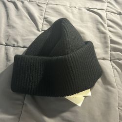 Z Supply - Snow Cap Beanie Hat - Black - Soft Knit Fabric