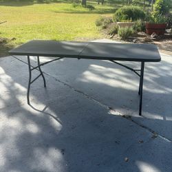 Four 6ft X 2.5ft Folding Tables $30 Each