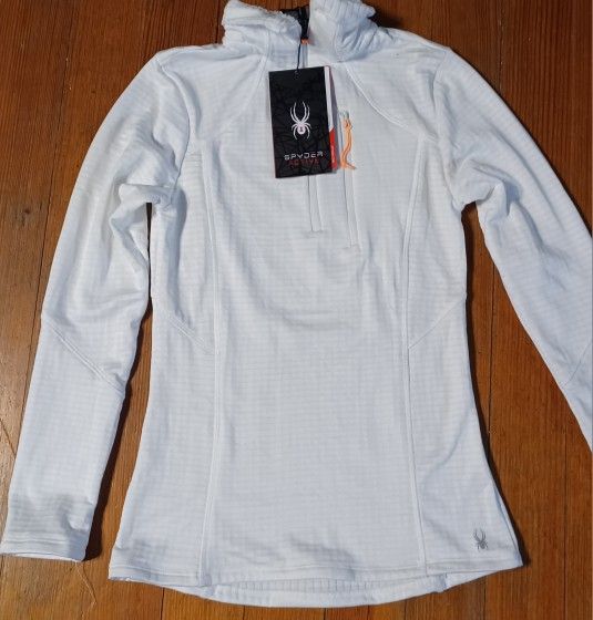Spyder Women's Size X Small $68 Long Sleeve Pullover Half Zip Shirt NewvtagsWomen's Size