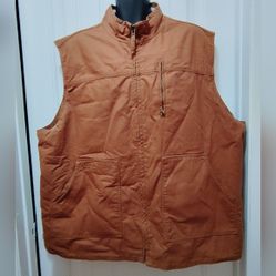 Mens Plus Redhead Canvas Sherpa Size 3X