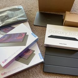 Closing Office- Everything Has To Go!! Samsung Tab, Lenovo M10 Brand New Tablets