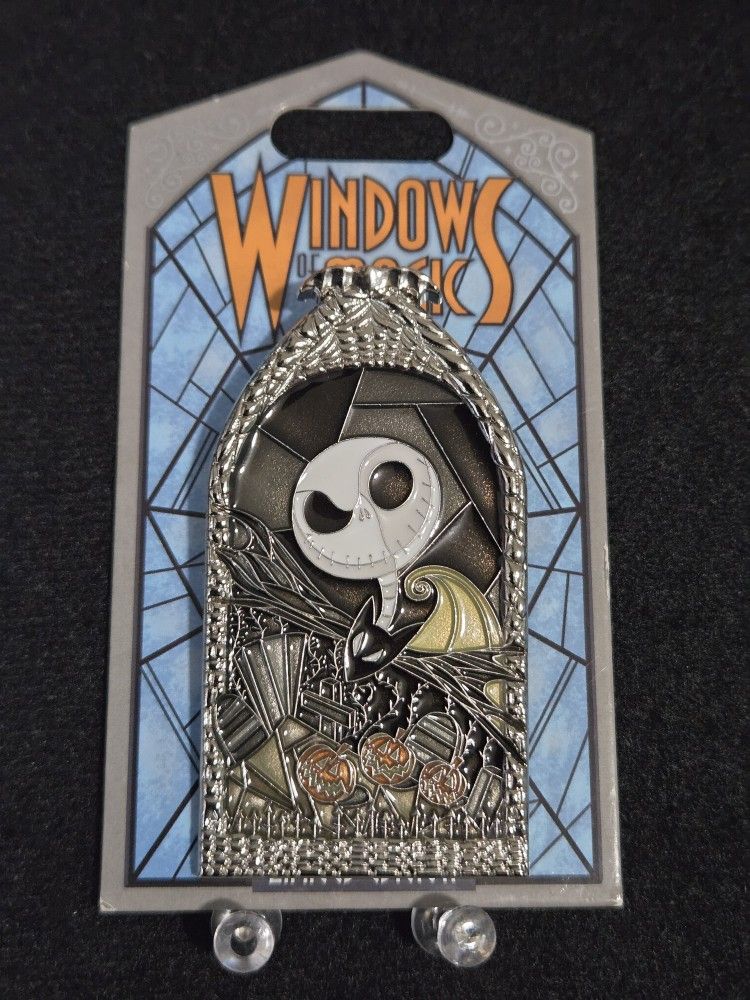 Disney Jack Skellington Nightmare Before Christmas Windows of Magic Pin LE 2000