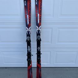 Salomon X-Wing Tornado All Mountain Ski, 162 w/ Salomon Z12 Ti Bindings