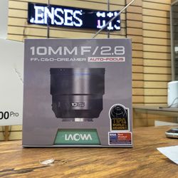 Laowa 10mm f2.8 E Mount